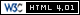 Valid HTML 4.01 Strict
